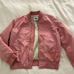 Pink Bomber Jacket